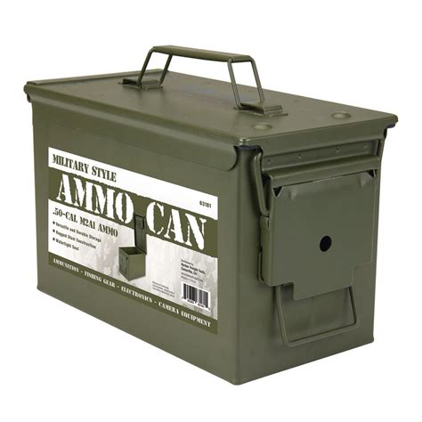 what metal are ammo boxes made of|harbor freight ammo can.